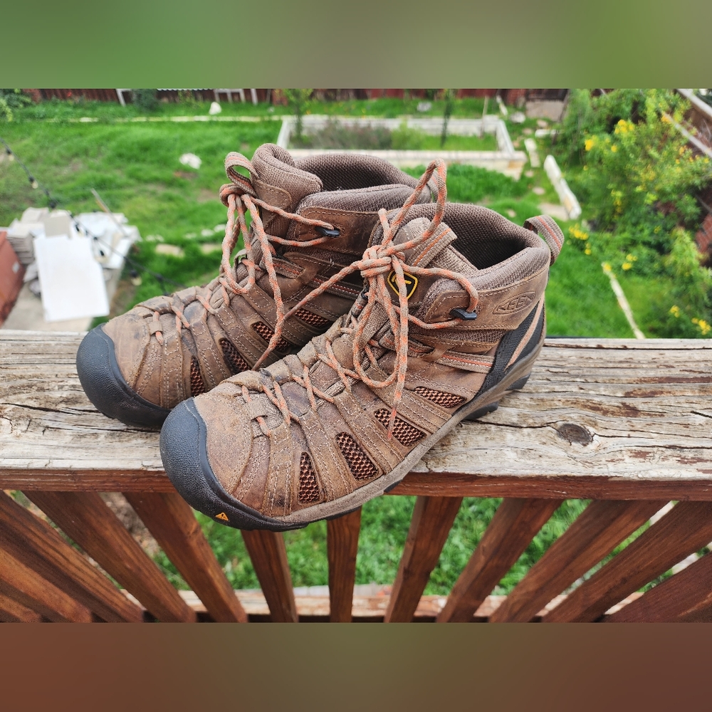 Keen utility work hiking boots